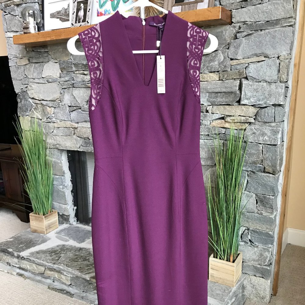 RACHEL ROY  Sz0  Midi Lace No Sleve Midi Dress